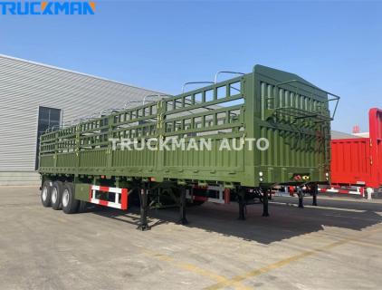 Trailer bán hàng ba trục 80 tấn