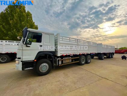 Грузовой прицеп с тяговой штангой