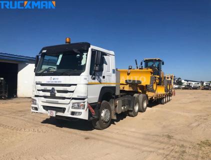 Низкорамный прицеп