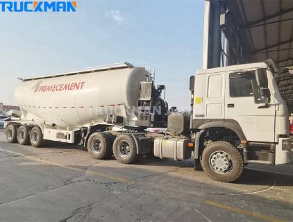 40m3 Доставка цементных полуприцепов в Судан