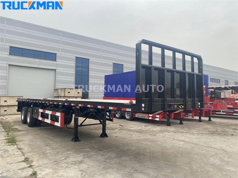 2-осные бортовые прицепы 2 axle flatbed trailer