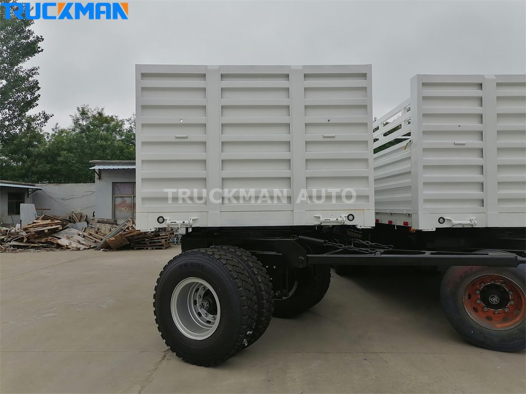 3 Axles Cargo Fence Full Trailer