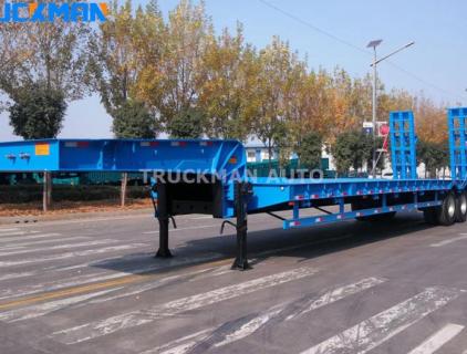 50-тонный низкорамный прицеп