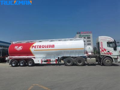 3 محاور 45 متر مكعب خزان الزيت نصف مقطورة