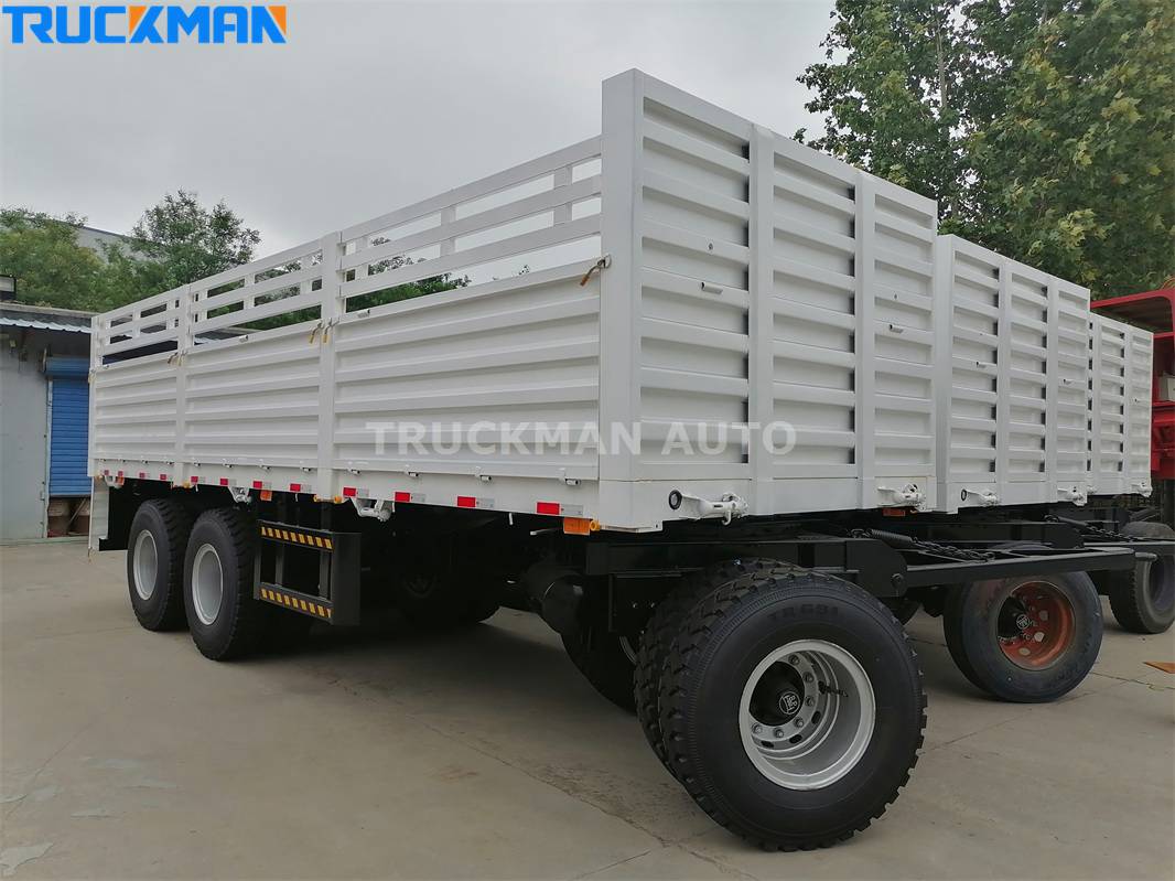 3 Axles Cargo Fence Full Trailer