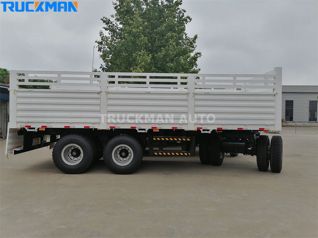 3 Axles Cargo Fence Full Trailer