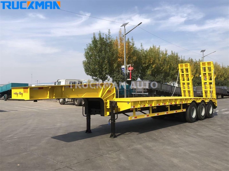 3 Axle Low Bed Trailer
