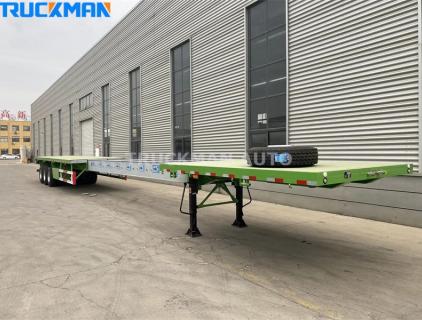 выдвижной бортовой прицеп-контейнеровоз