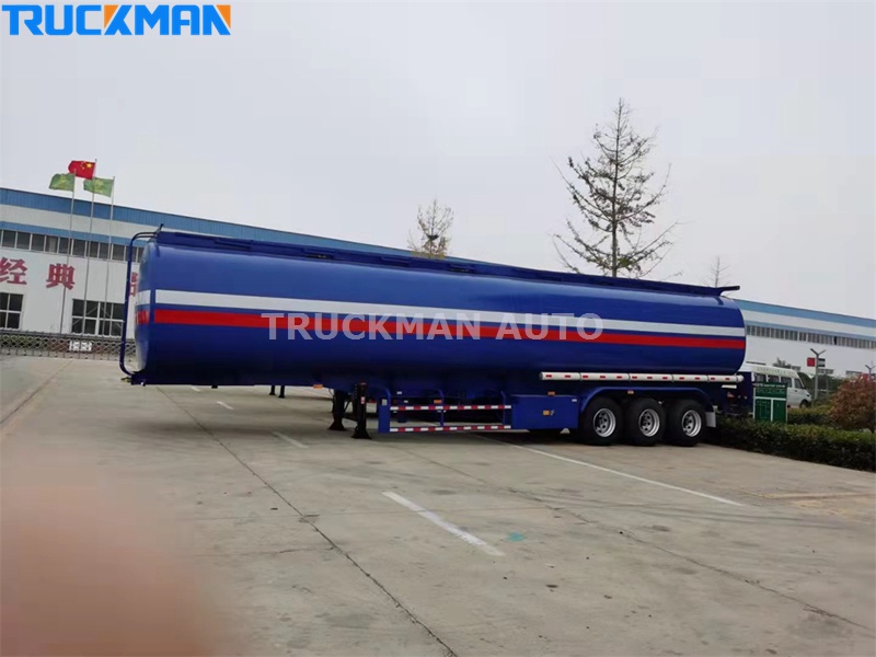 3 Axles 45000L Oil Tank Semi Trailer