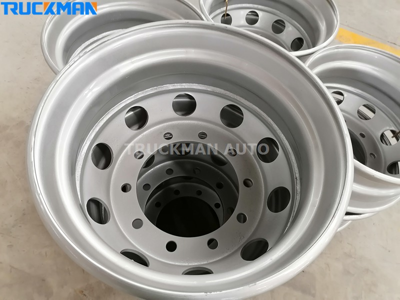 oil tanker tractor trailer wheel rim