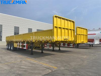 remorque à parois latérales de conteneur