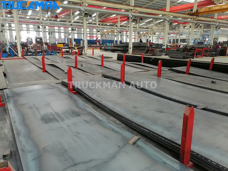 Material do semi-reboque - Aço de alta resistência Semi Trailer Material - High Strength Steel