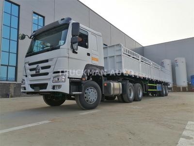 2 trục 50 tấn hàng rào semi trailer