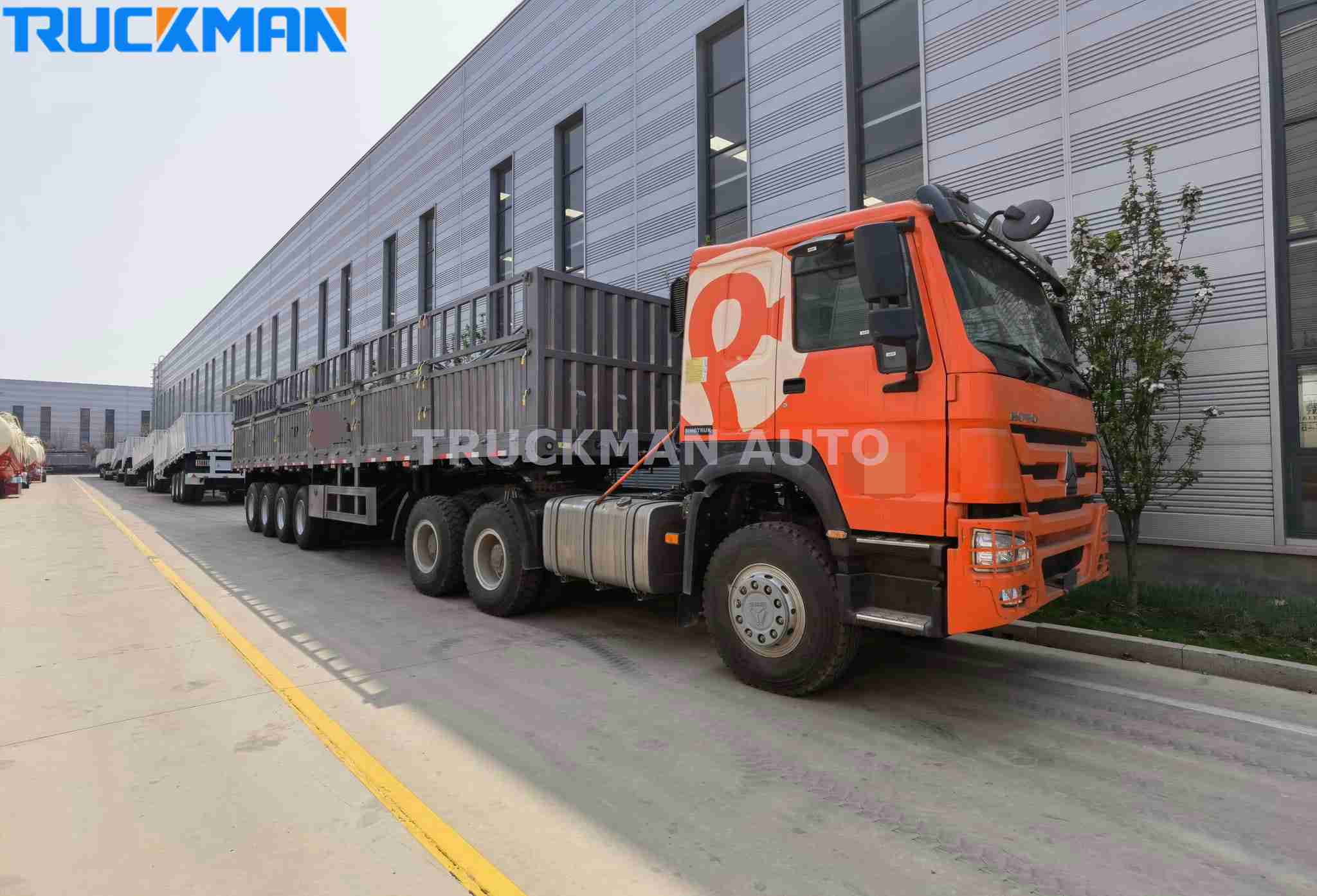 прицеп-контейнеровоз с боковой стенкой side wall container trailer