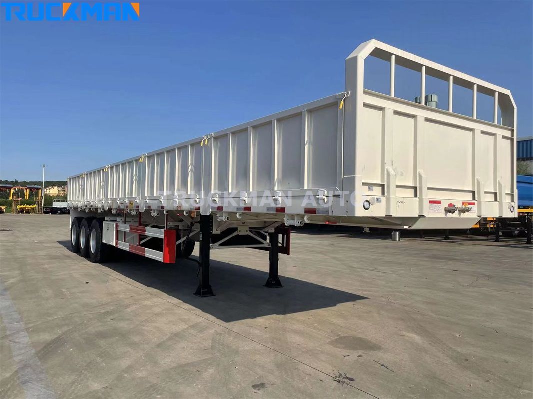 12-колесный грузовой бортовой прицеп 12 wheel cargo flatbed trailer
