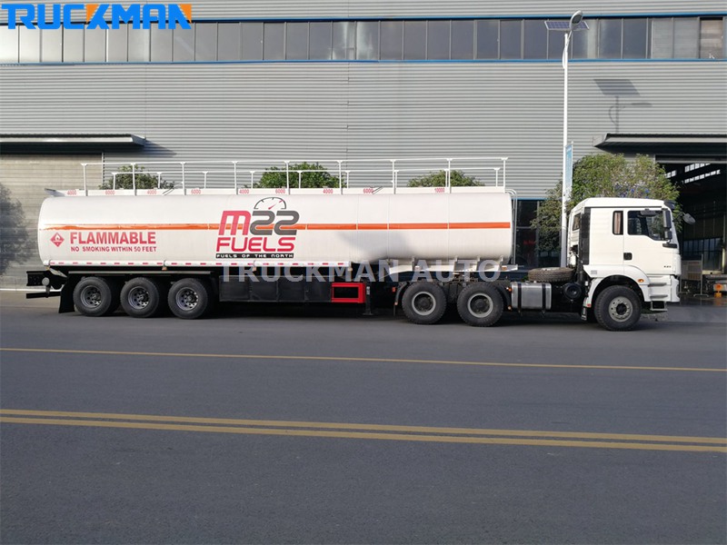 45 Cubic Meter Oil Tanker Truck Trailer