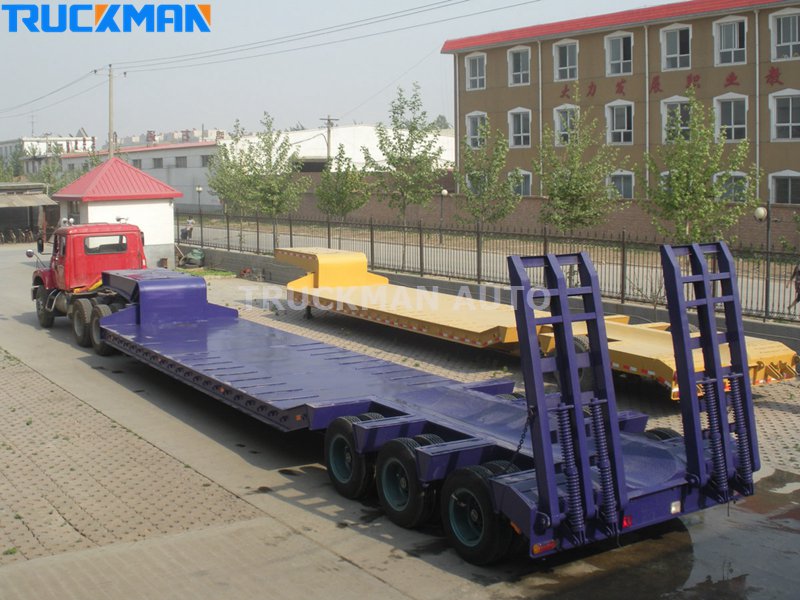 4 Axle Low Bed Trailer 