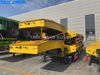 Remolque lowboy de 4 ejes
