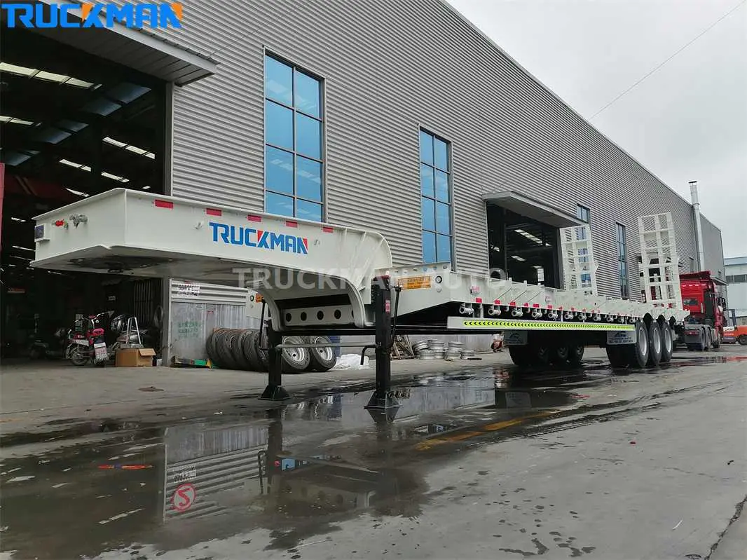 Low Bed Trailer For Nigeria Low Bed Trailer For Nigeria