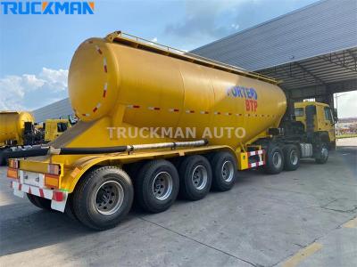 45 Meter Kubik Pembancuh Simen Tangki Semi Treler