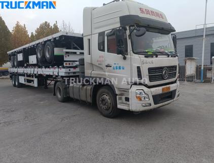 Контейнерный бортовой прицеп