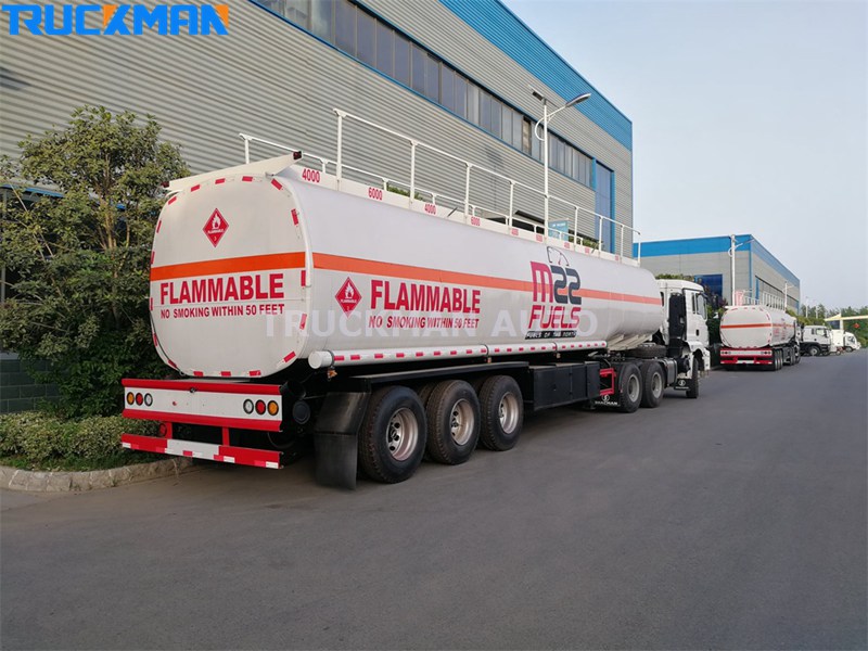 45 Cubic Meter Oil Tanker Truck Trailer