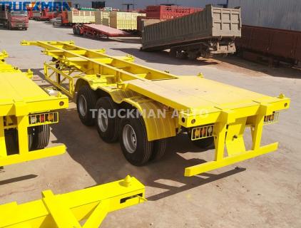 Контейнерный скелетный прицеп