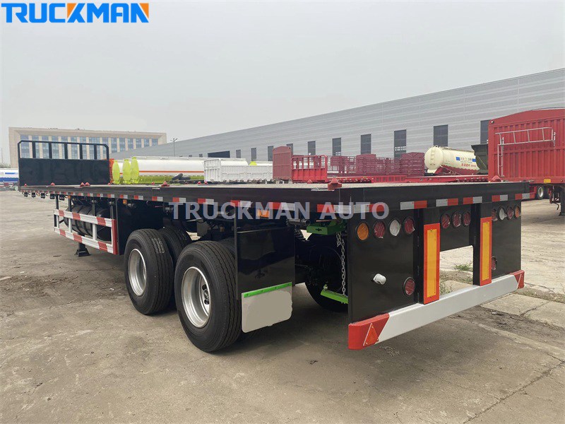 2-осные бортовые прицепы 2 axle flatbed trailer