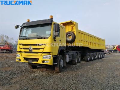 ဂါနာအတွက် 5 Axle Tipper Truck Trailer